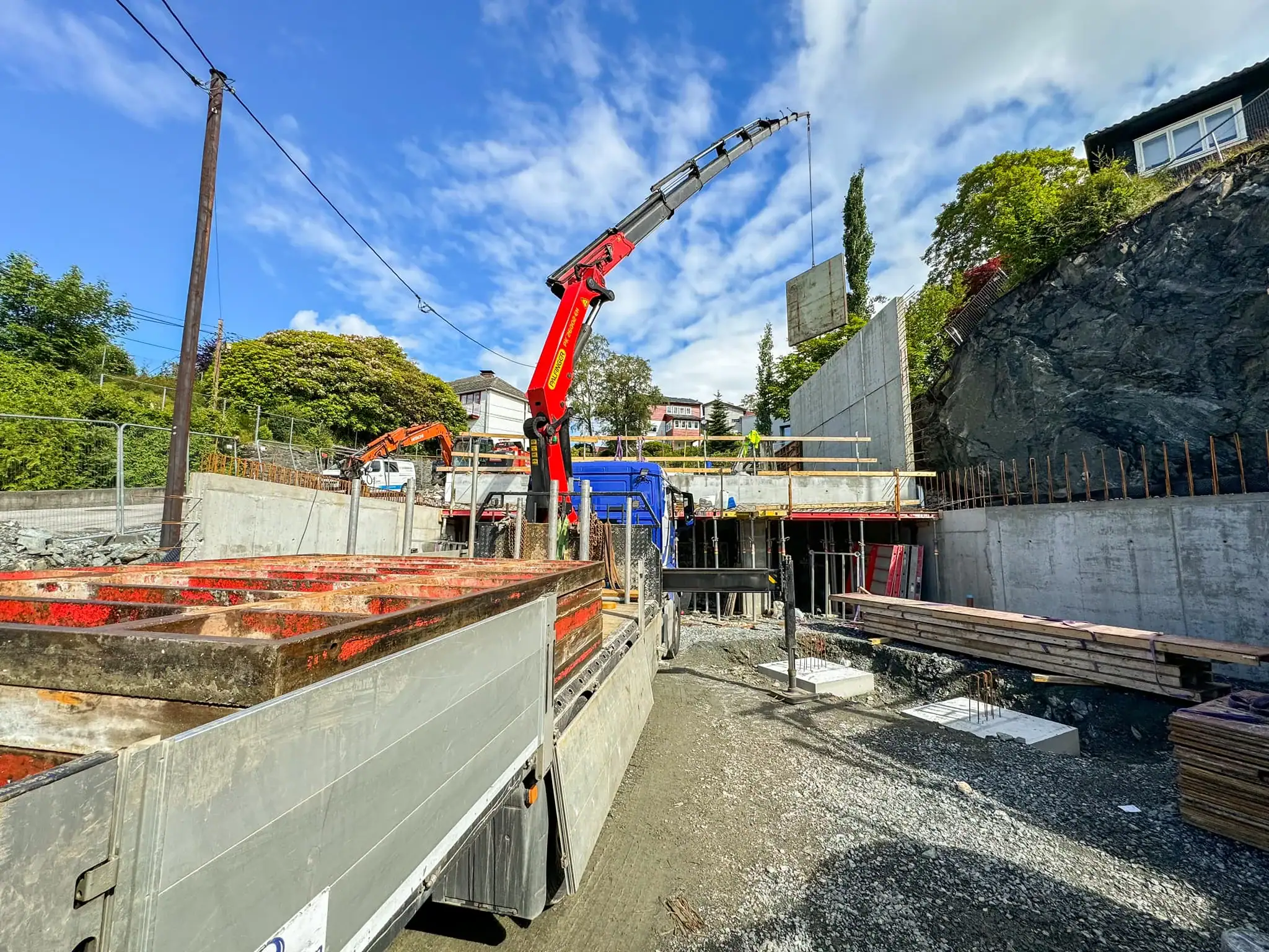 Betongarbeid i Bergen