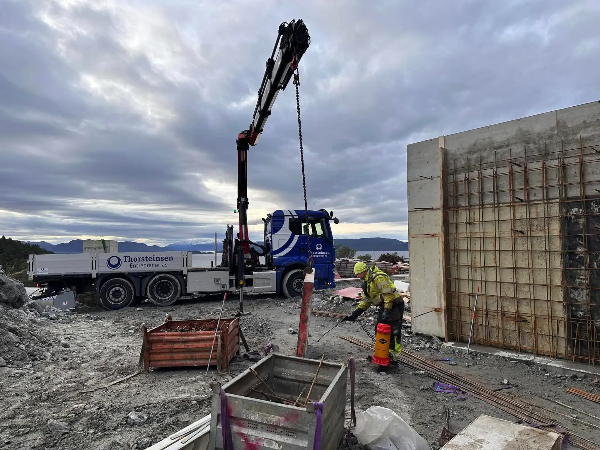 Betongarbeid i Bergen